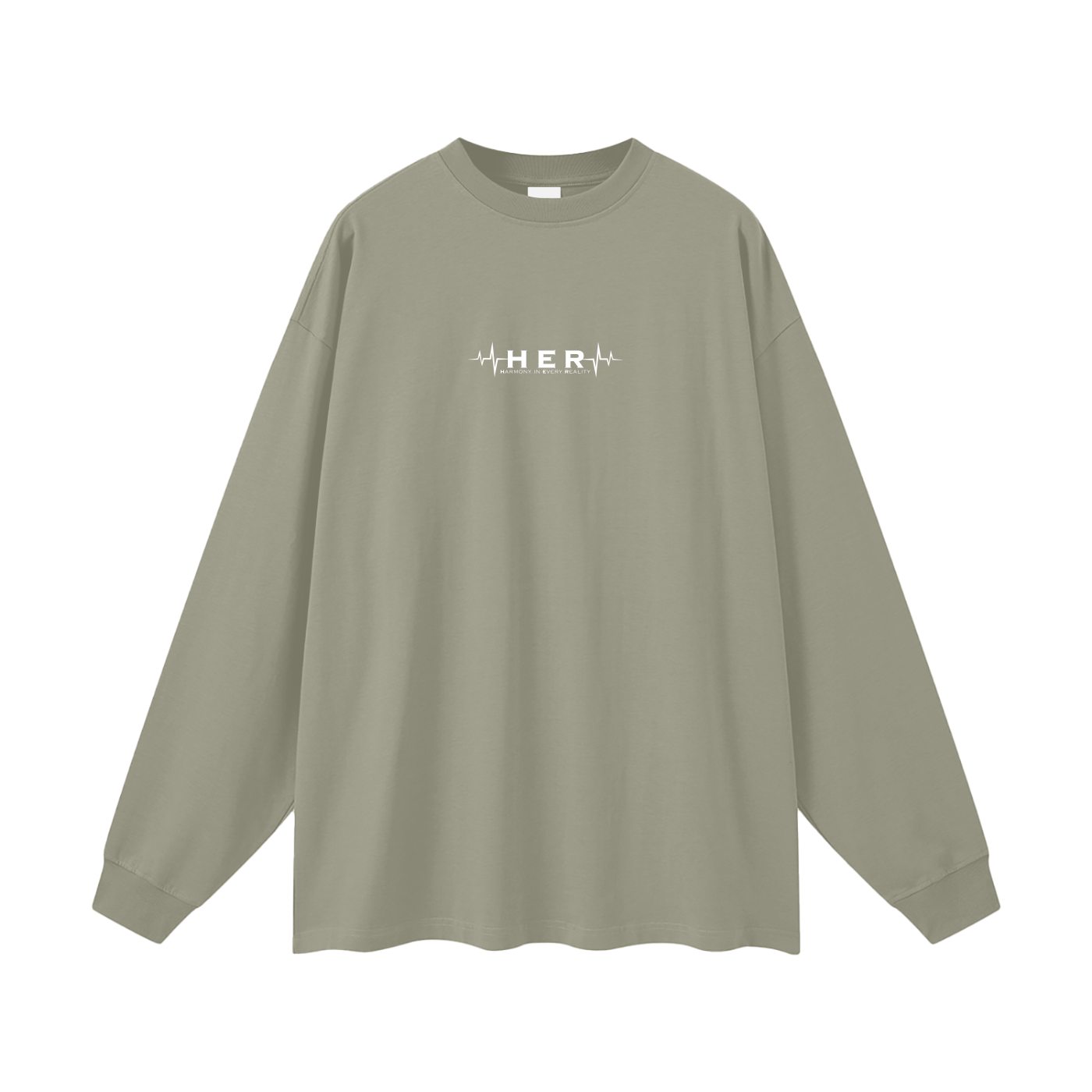 My Man, My Man - Oversized  Long Sleeve T-Shirt
