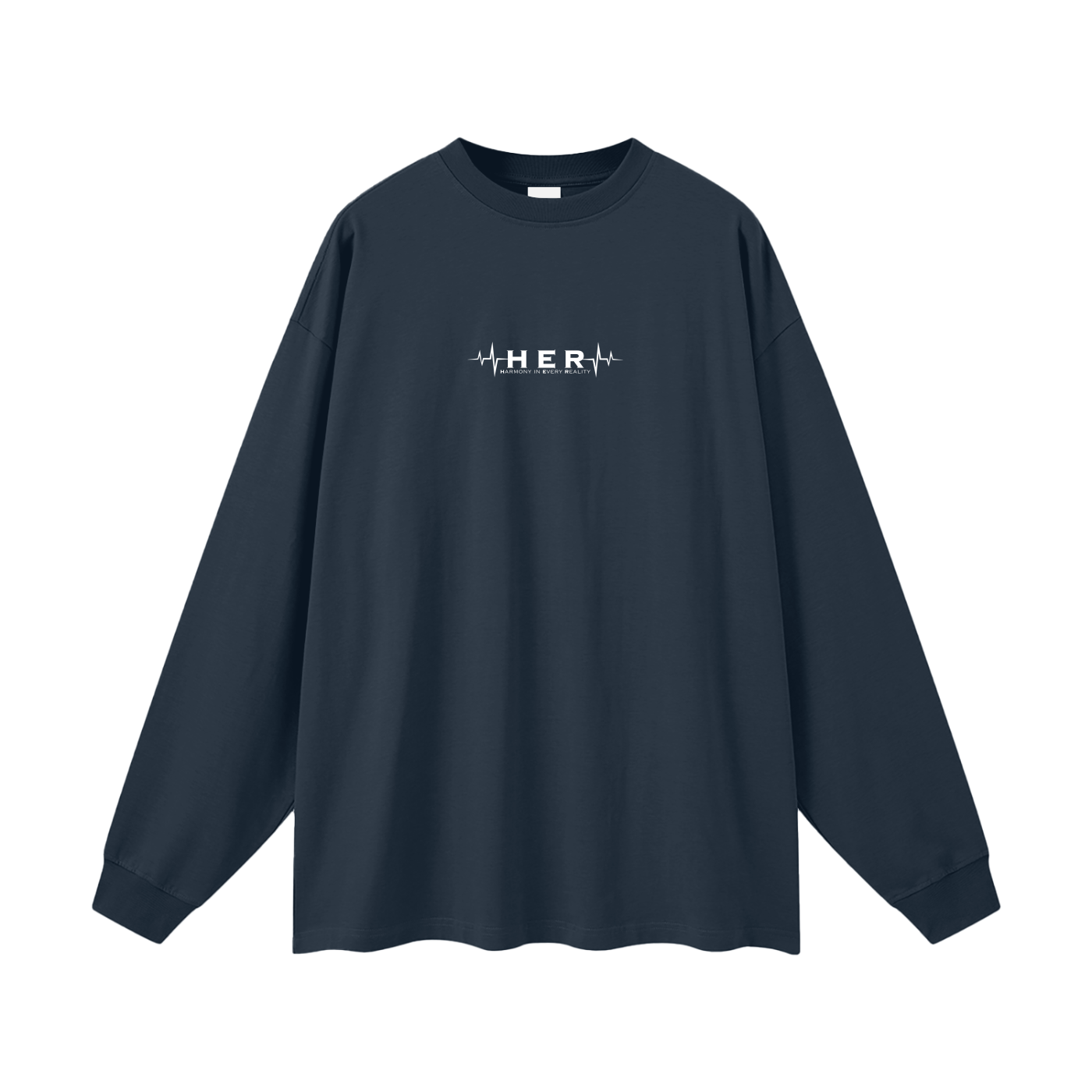 My Man, My Man - Oversized  Long Sleeve T-Shirt