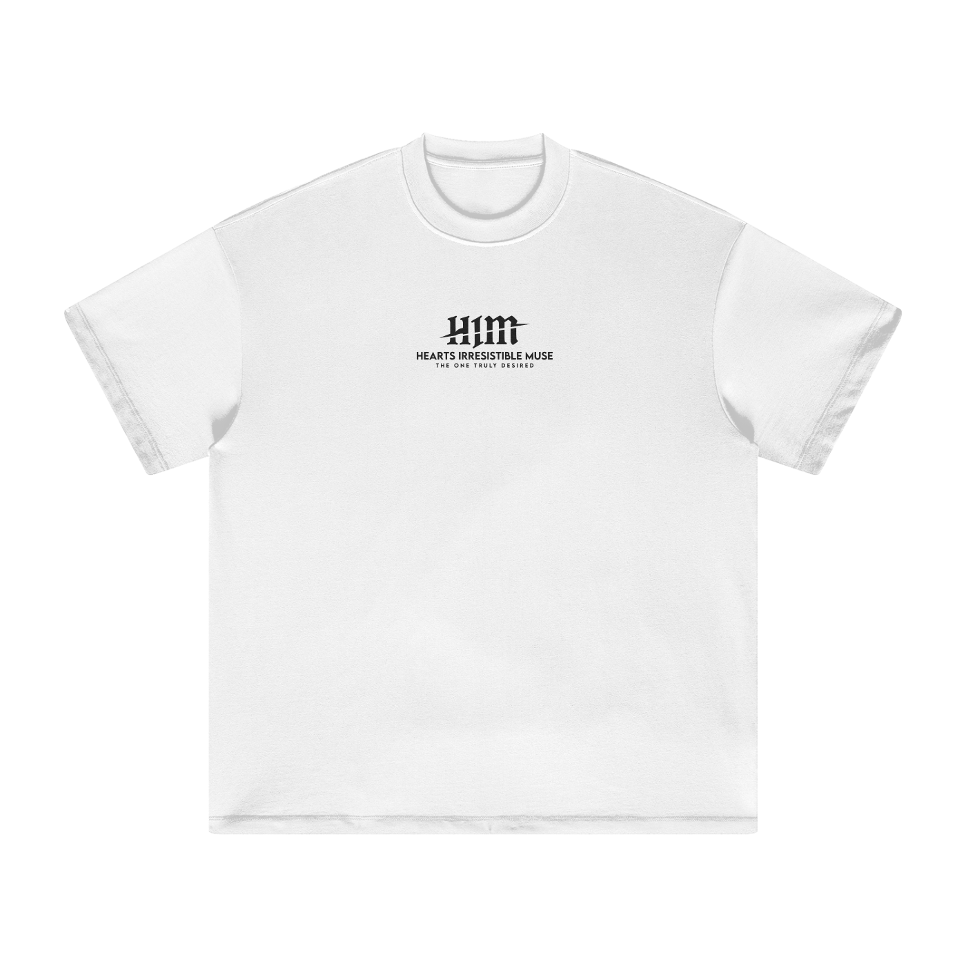 T-Shirt,White,Shirt,Heavyweight,Oversized,HIM