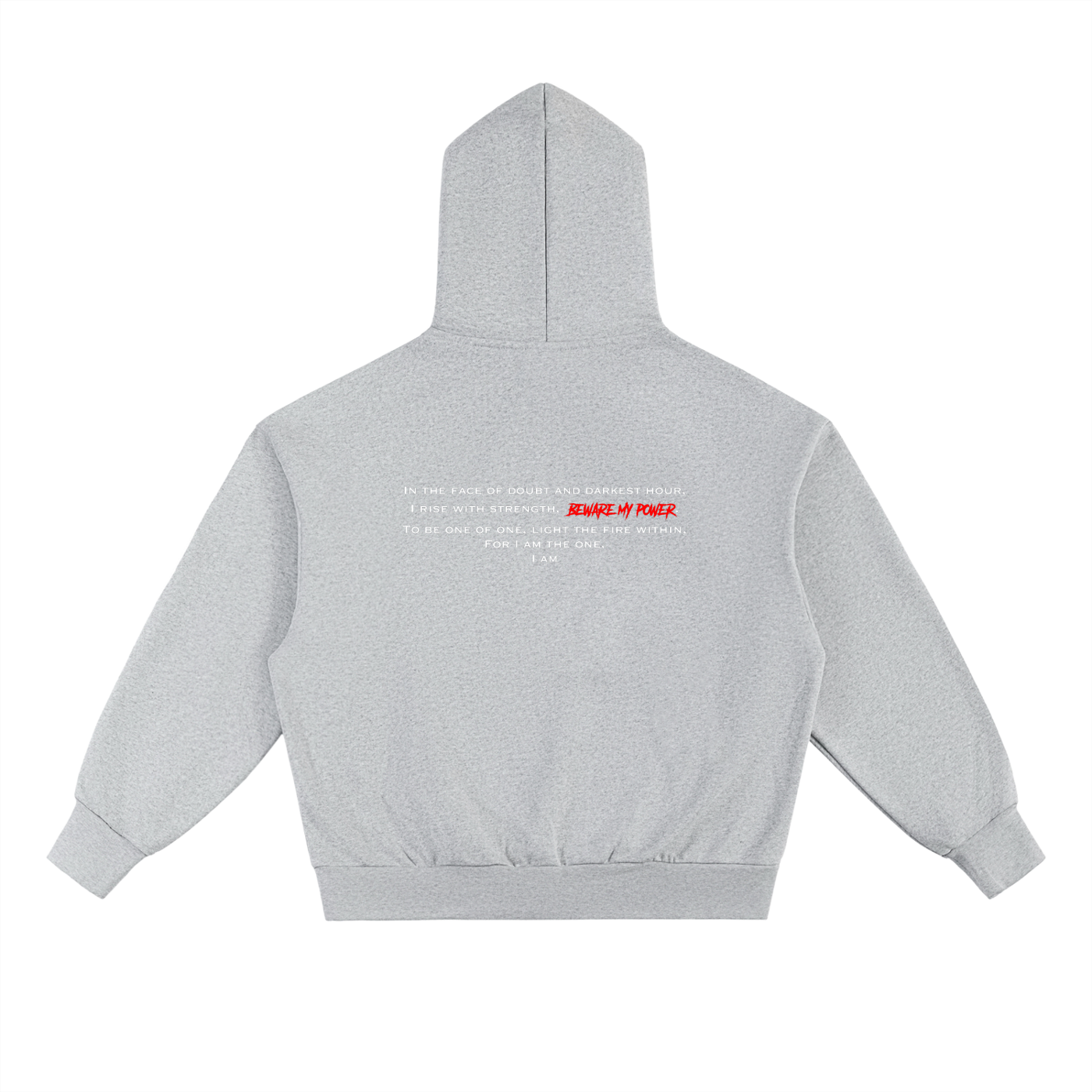 Beware My Power Essential Heavyweight Fleece Hoodie
