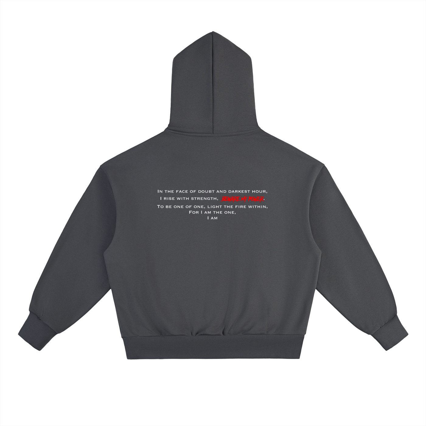 Beware My Power Essential Heavyweight Fleece Hoodie