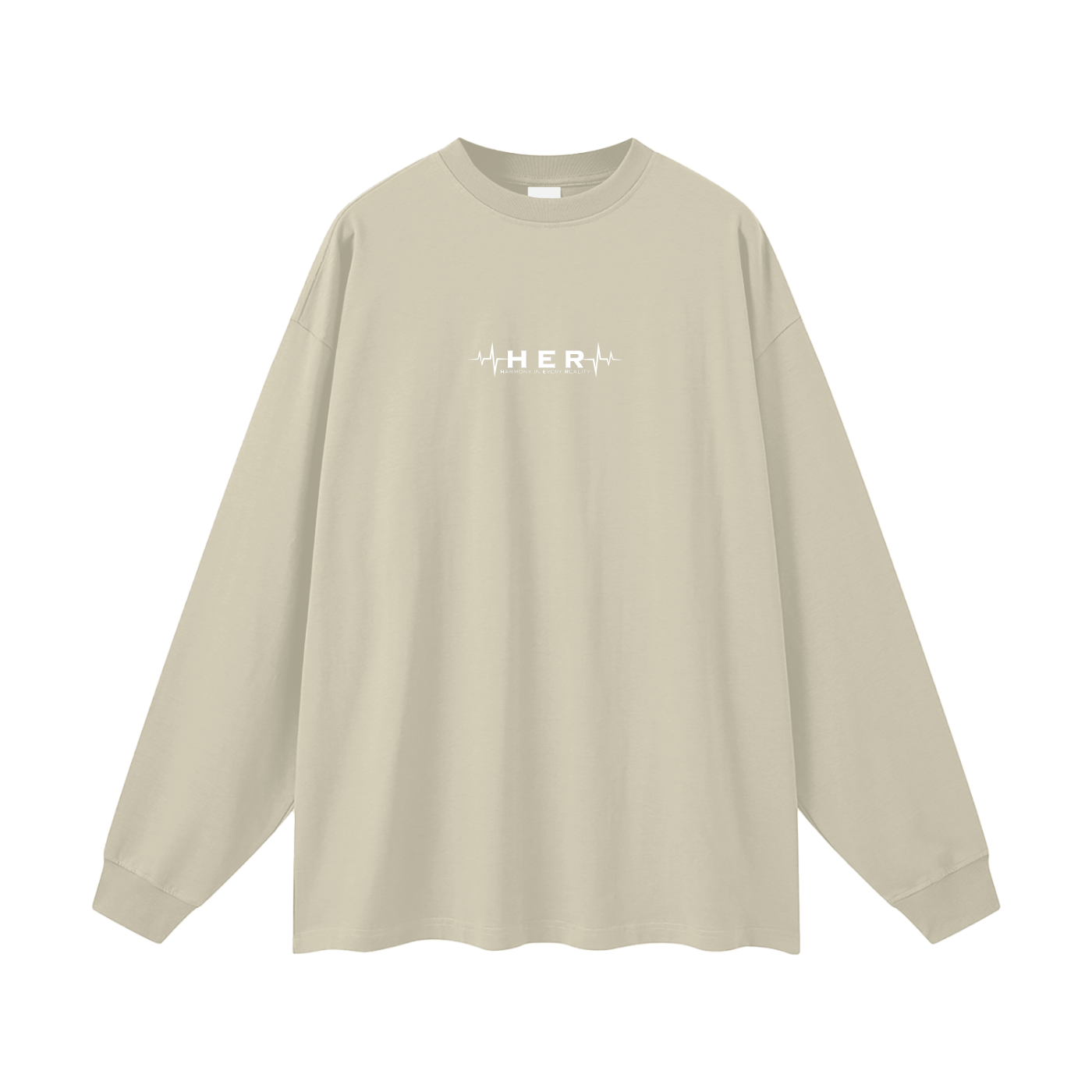 My Man, My Man - Oversized  Long Sleeve T-Shirt