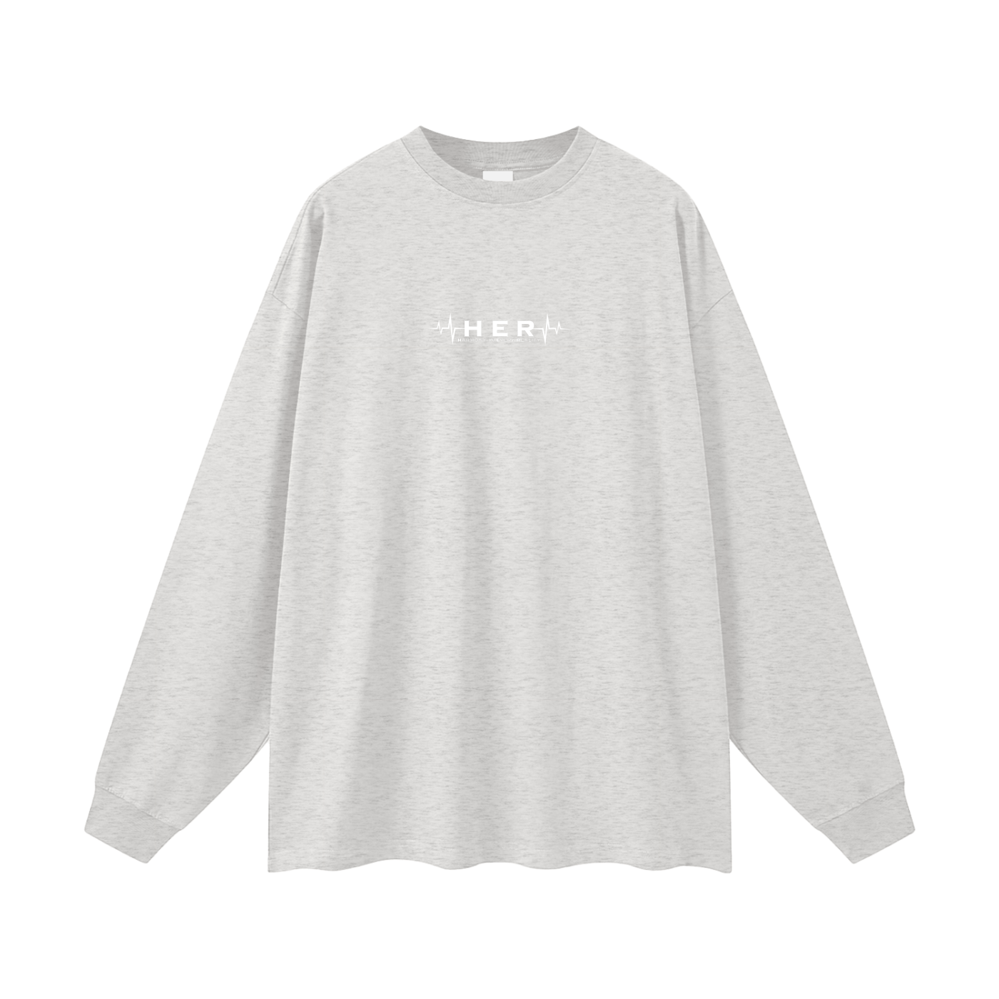 My Man, My Man - Oversized  Long Sleeve T-Shirt