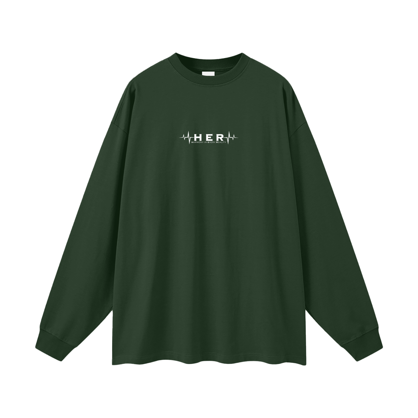 My Man, My Man - Oversized  Long Sleeve T-Shirt